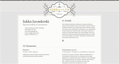 Desktop Screenshot of jukka.juvankoski.com