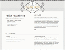 Tablet Screenshot of jukka.juvankoski.com